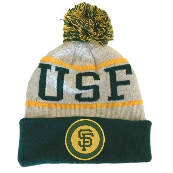 San Francisco Giants USF Dons Beanie Night University of San Francisco Hat - Picture 1 of 7
